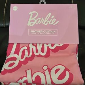 Barbie Fabric Curtain 72W x72L New